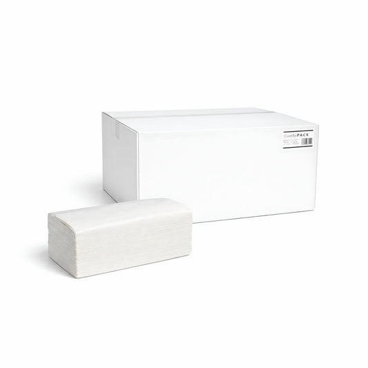 Papierhandtücher VZZ-Falz 25×23 cm | 2-lagig hochweiß