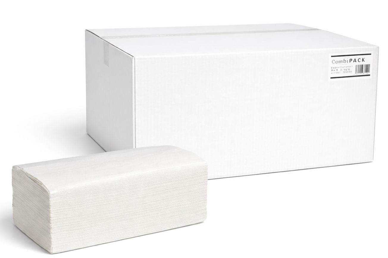 Papierhandtücher VZZ-Falz 25×23 cm | 2-lagig hochweiß |